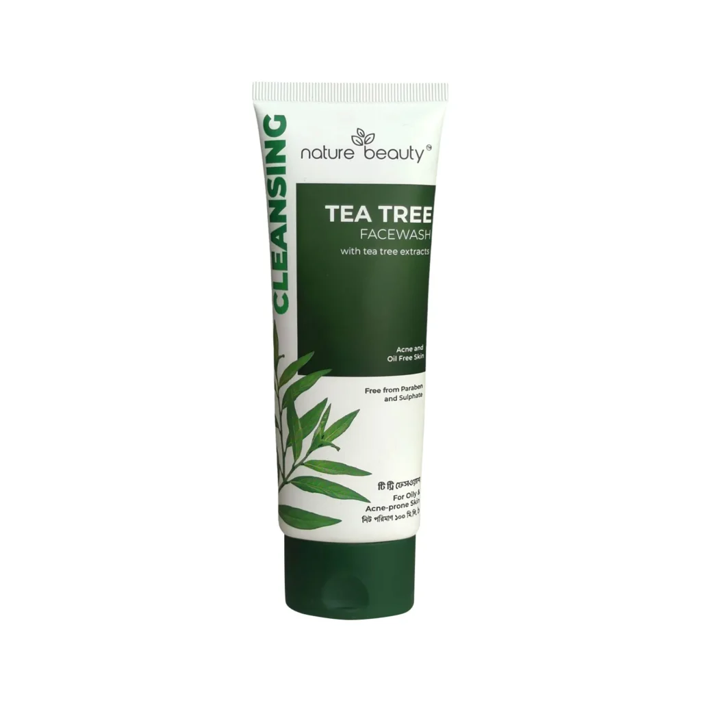 Nature Beauty Tea Tree Facewash 100ml