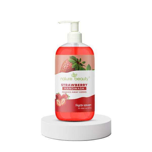 Nature Beauty Strawberry Handwash 370ml