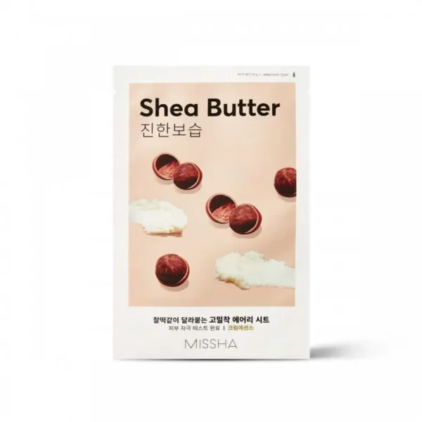 Missha Airy Fit Sheet Mask - Shea Butter 19gm