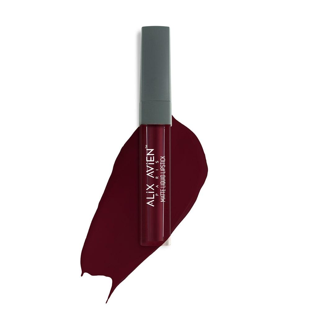 524-1-min Alix Avien Matte Liquid Lipstick - 524 Ruby Red 3ml - Image 2