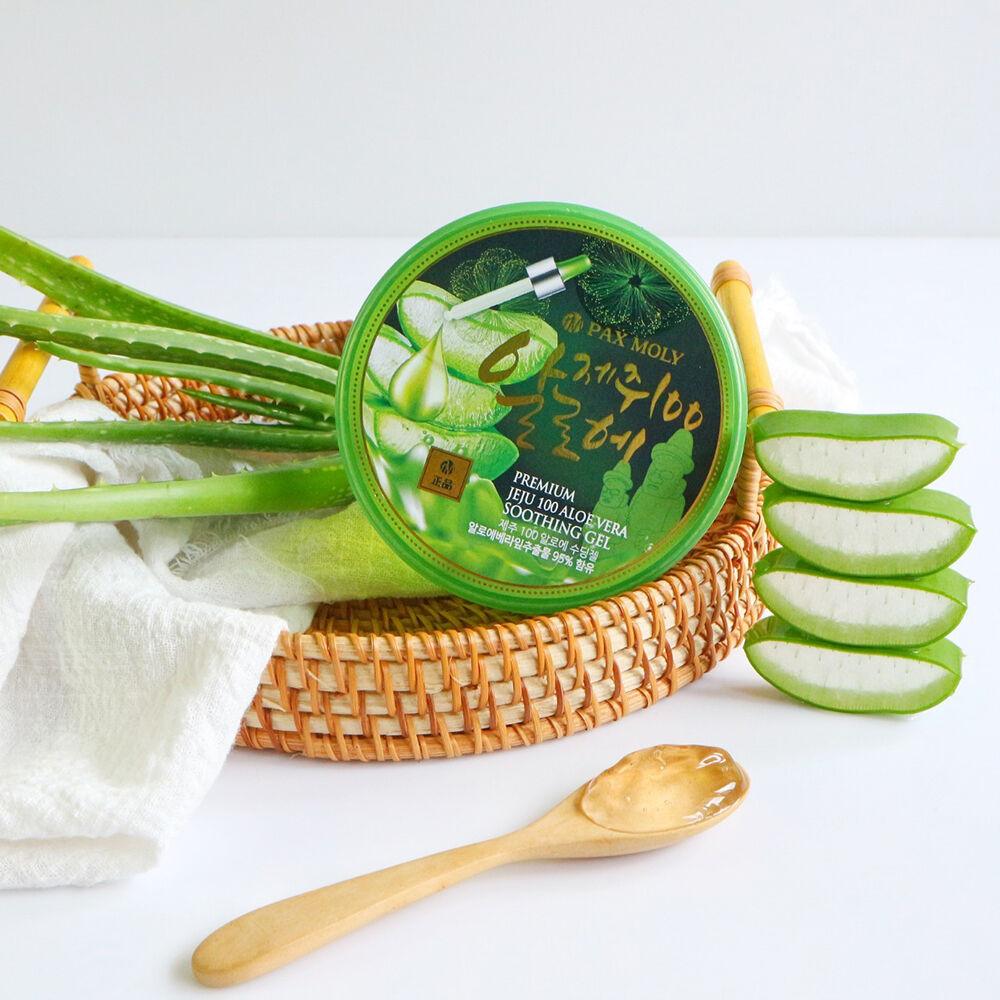 5577_1673268027 Pax Moly Jeju 100 Aloe Vera Soothing Gel-300gm - Image 2