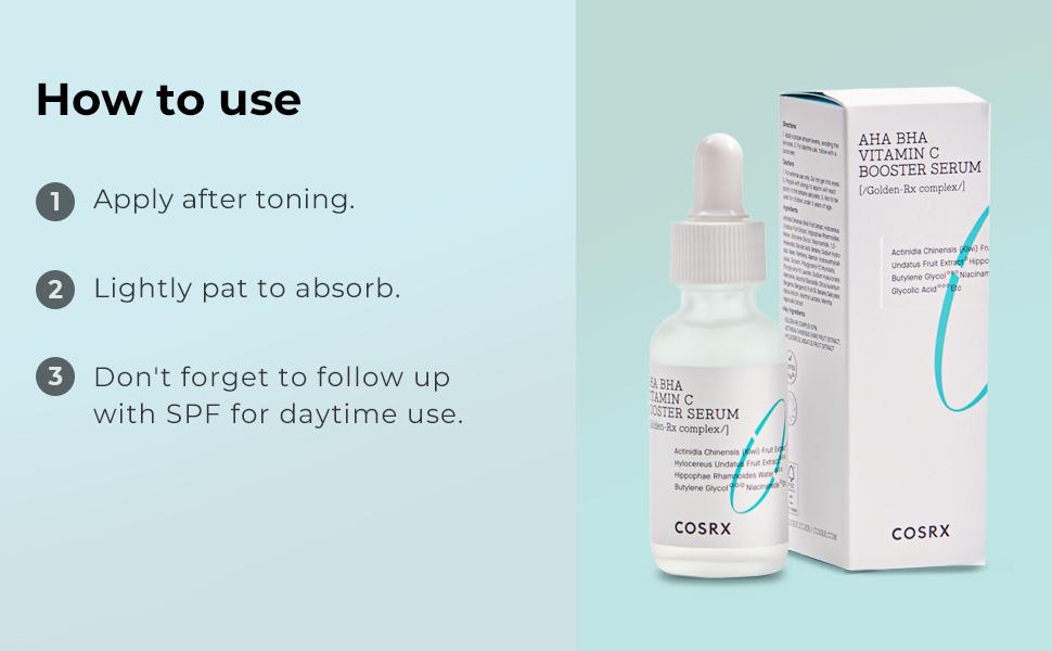 Cosrx Refresh Aha Bha Vitamin C Booster Serum 30 ml
