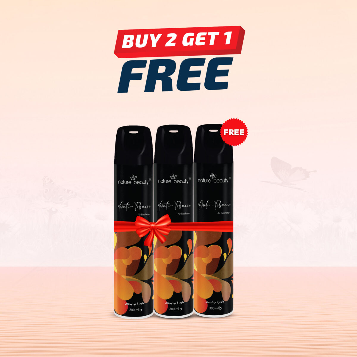 Nature Beauty Air Freshener (Buy 2 Get 1 Free) 300ml - Image 4