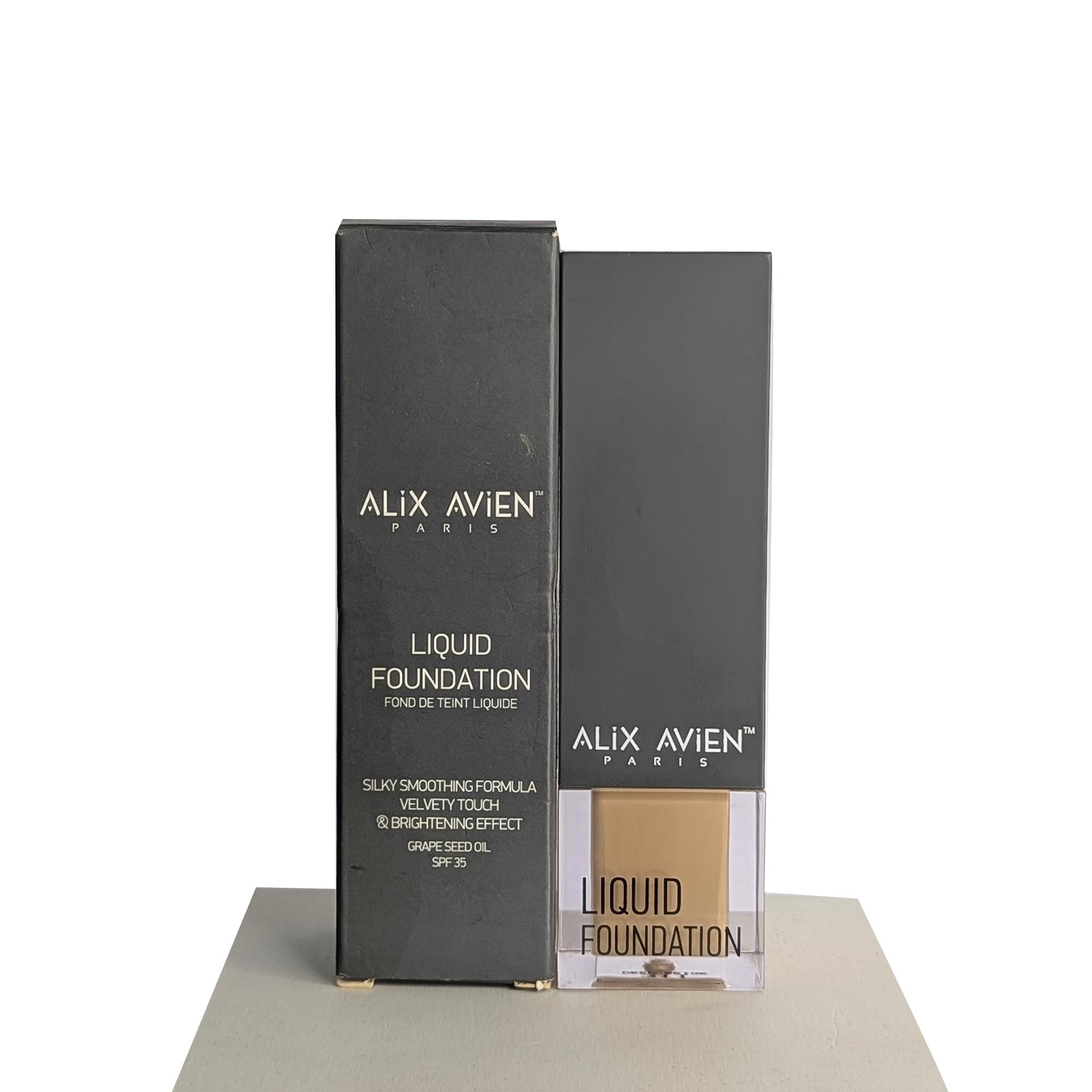 Alix Liquid Foundation S-311C Alix Avien Liquid Foundation-311 Deep Beige-35ml - Image 3