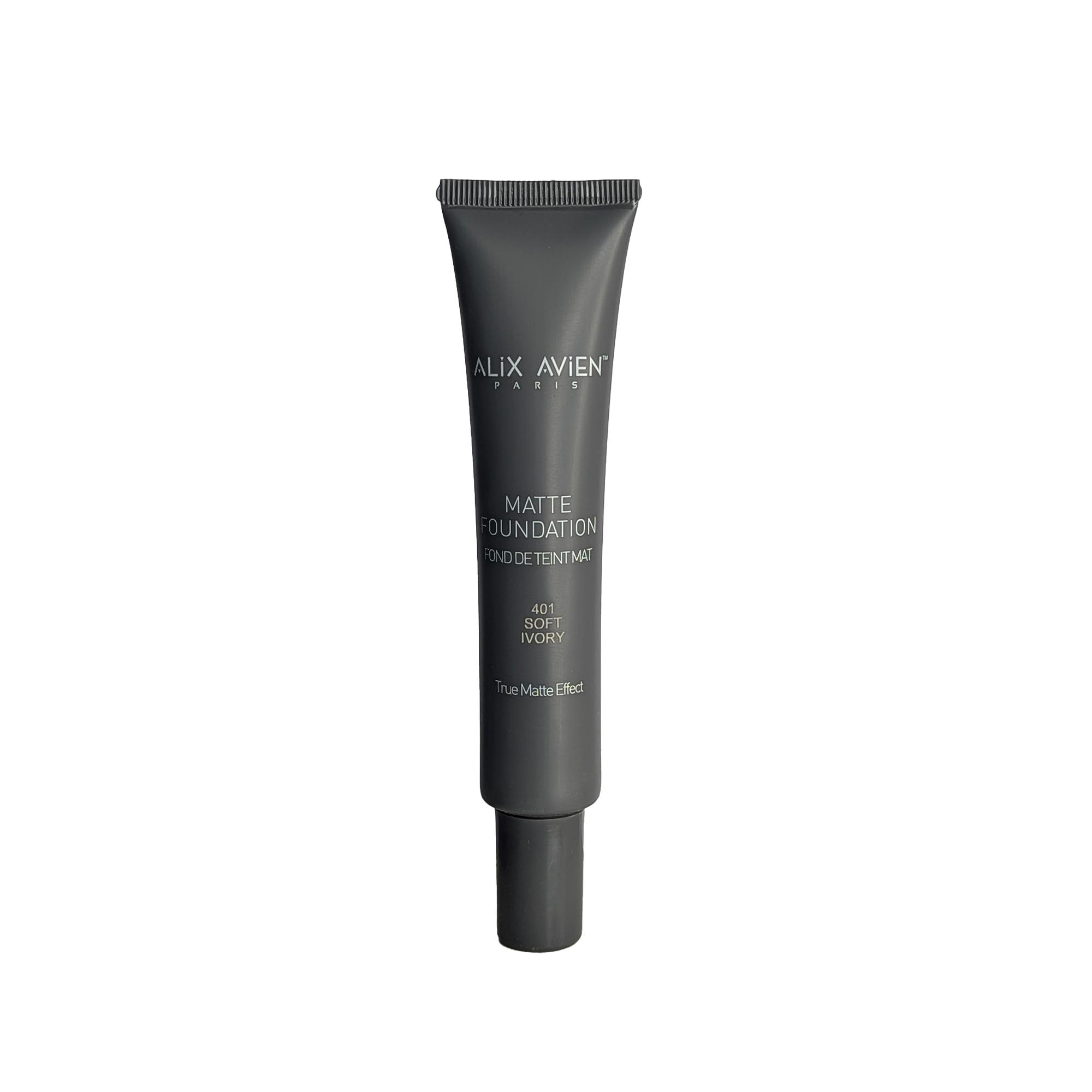 Alix Matte Foundation S-401A Alix Avien Matte Foundation-401 Soft Ivory-40ml SD - Image 3