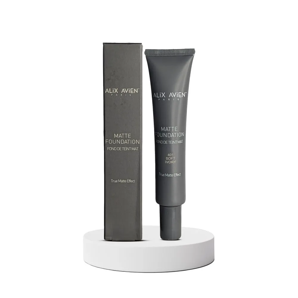 Alix Avien Matte Foundation-401 Soft Ivory-40ml