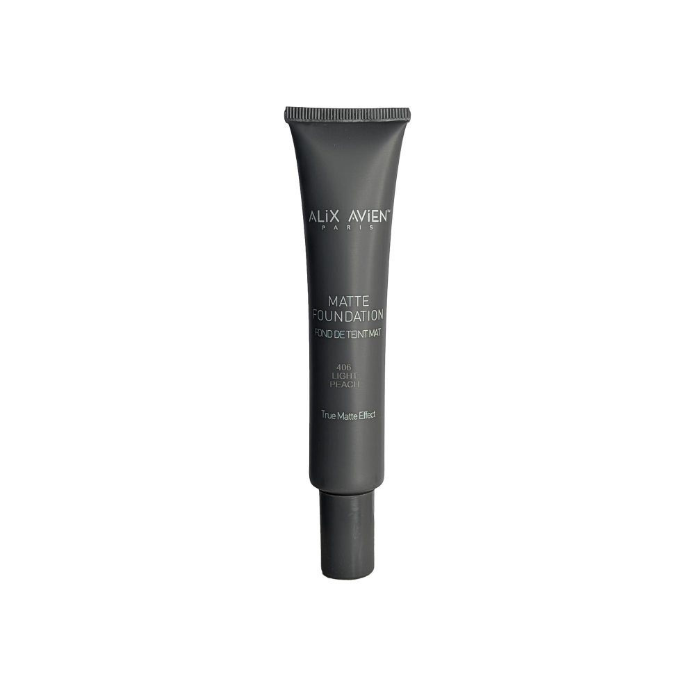 Alix Avien Matte Foundation- 406 Light Peach-40ml SD - Image 3