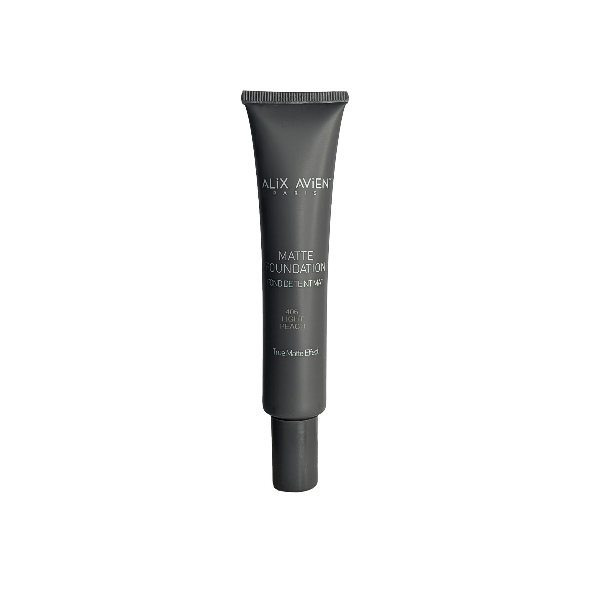 Alix Matte Foundation S-406A Alix Avien Matte Foundation- 406 Light Peach-40ml SD - Image 3