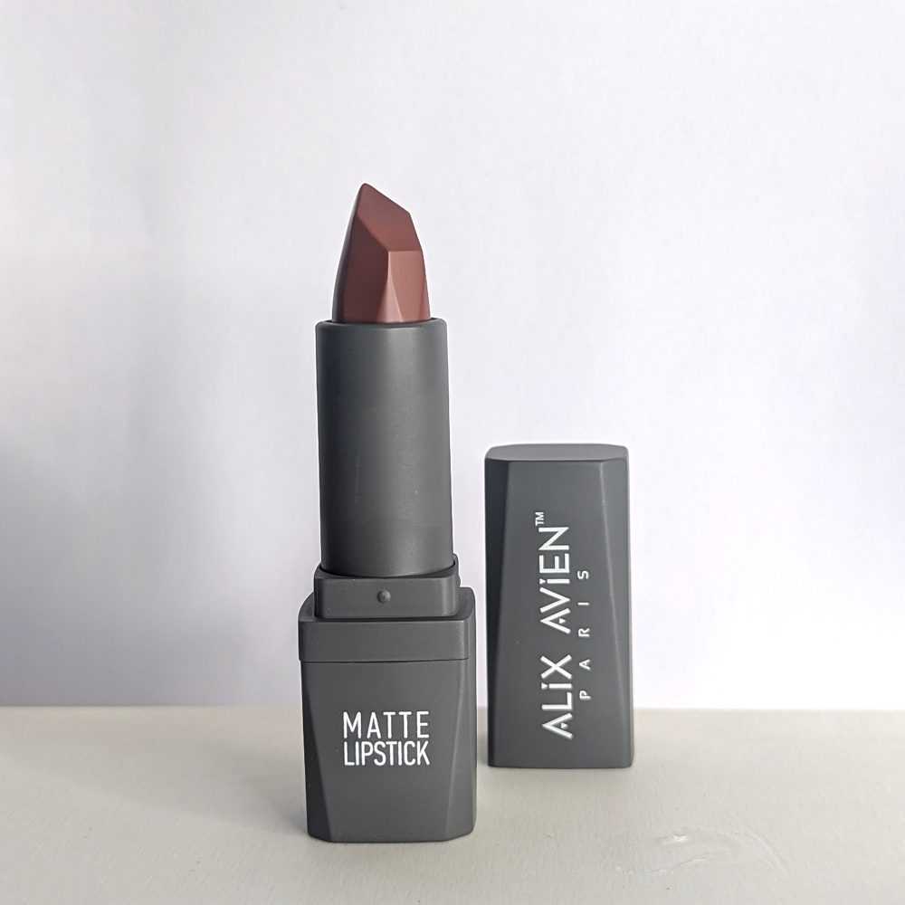 Alix Avien Matte Lipstick - 413 Dusty Plum-4.5gm - Image 3