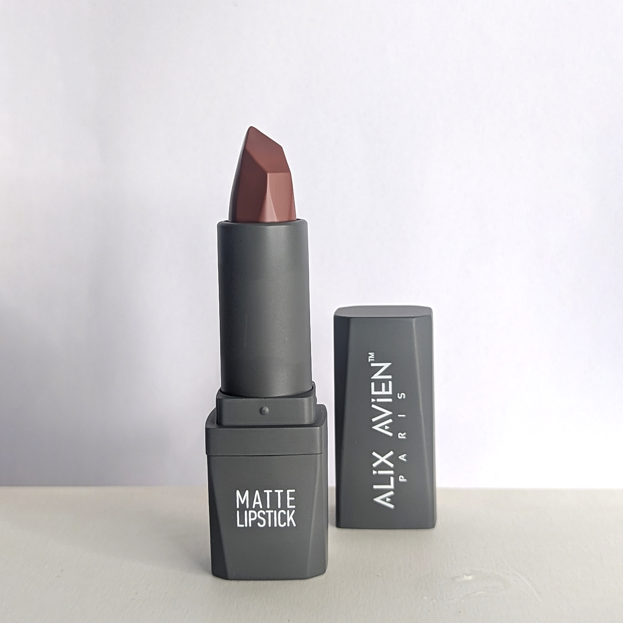 Alix Matte Lipstick S-413B Alix Avien Matte Lipstick - 413 Dusty Plum-4.5gm - Image 3