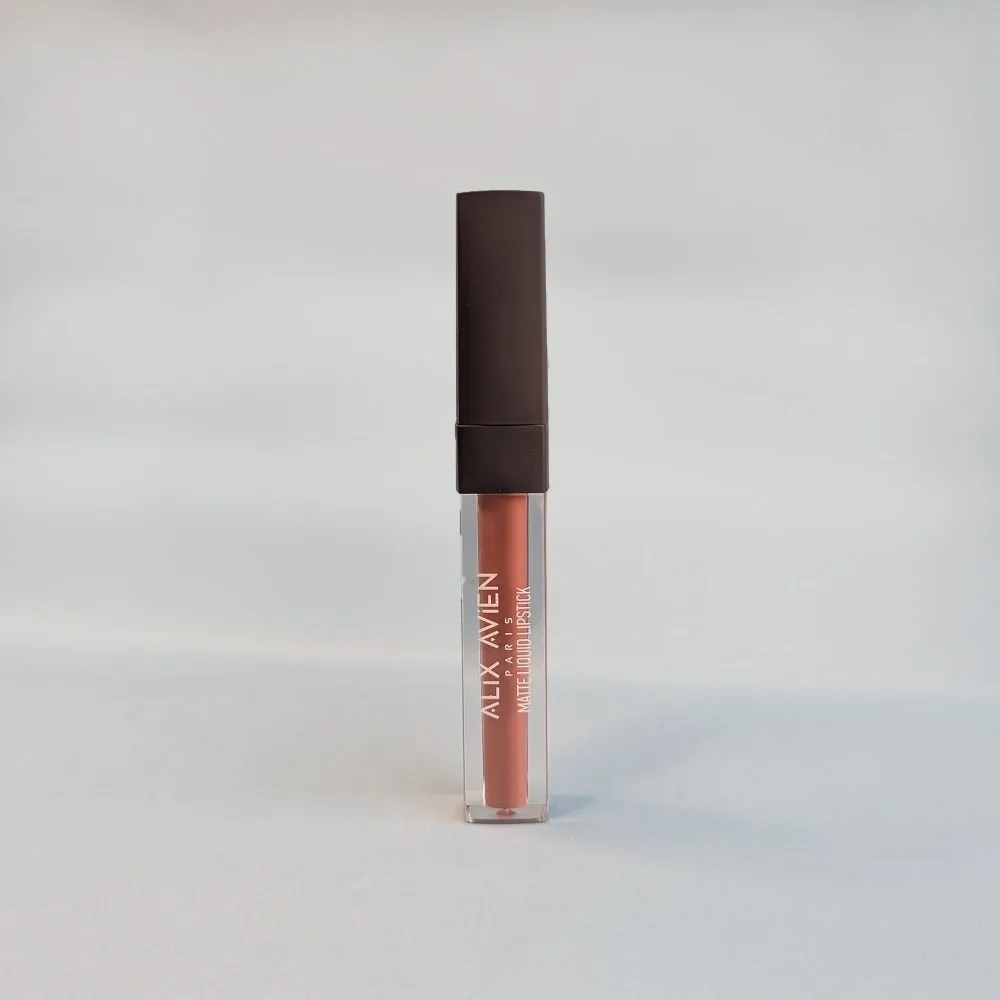 Alix Avien Matte Liquid Lipstick - 501 Caramel Nude - 3ml