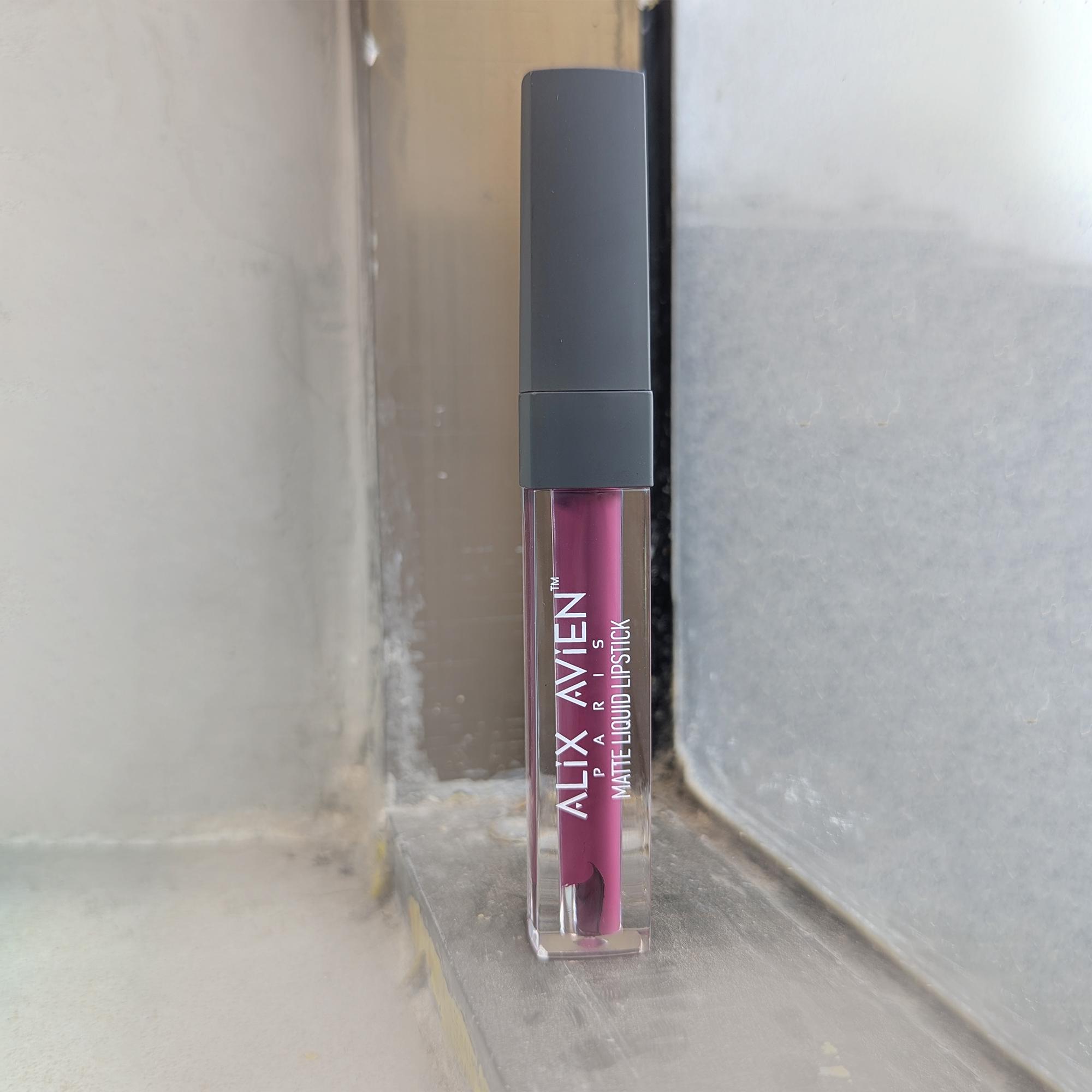 Alix Matte Liquid Lipstick S-518 E Alix Avien Matte Liquid Lipstick - 518 - 3ml SD - Image 5