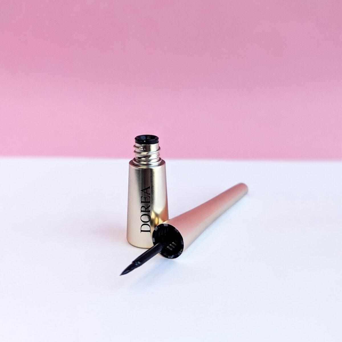 Dorea Hyper Glossy Liquid Eyeliner - DE 201 Gold - 3.5gm - Image 4