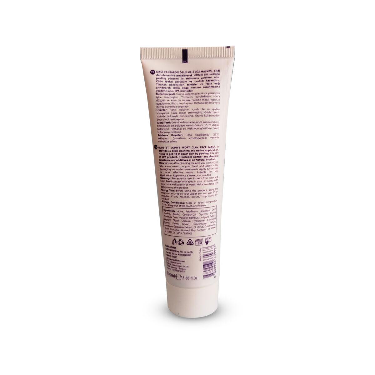 Dr. Clinic Blue Clay Mask-100ml - Image 2