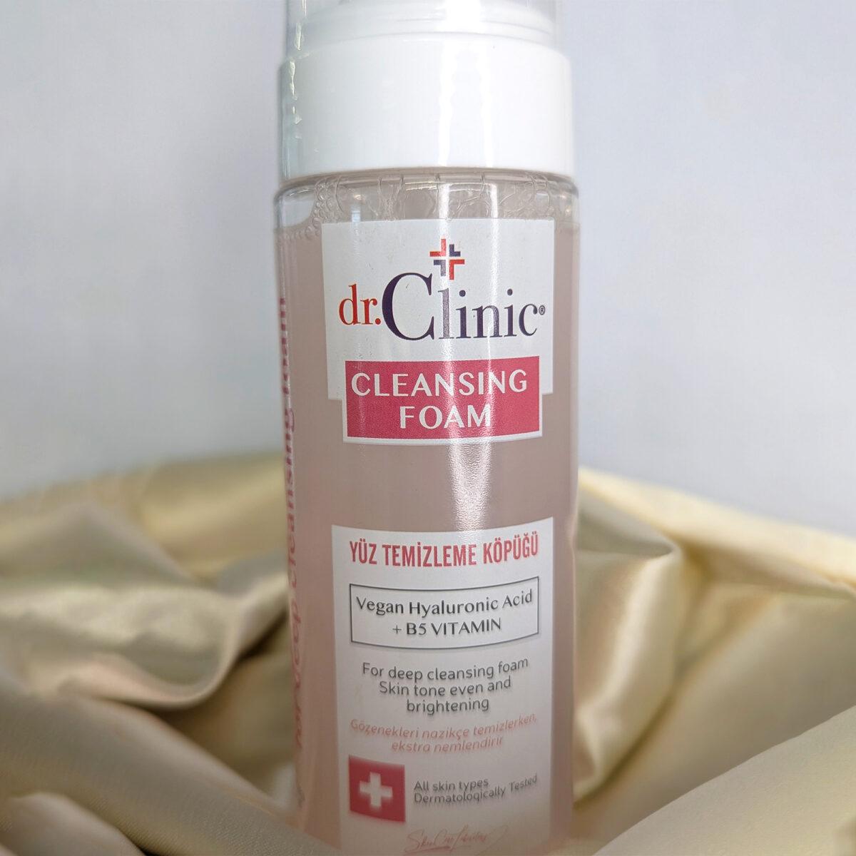 Dr. Clinic Vegan Hyaluronic Acid  Deep Cleansing Foam-160ml - Image 3