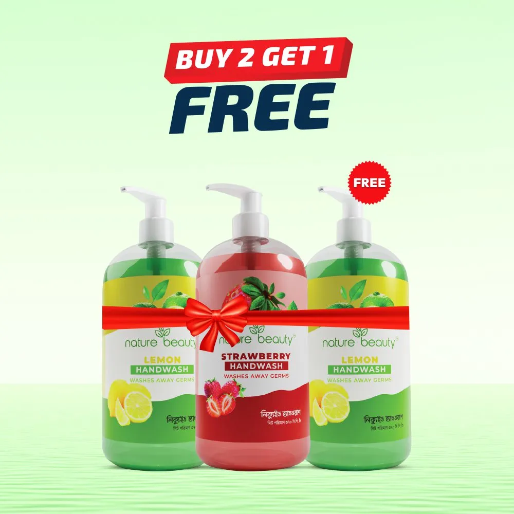 Nature Beauty Handwash (Buy 2 Get 1 Free) 370ml