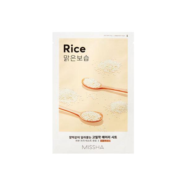 Missha Airy Fit Sheet Mask Rice 19gm