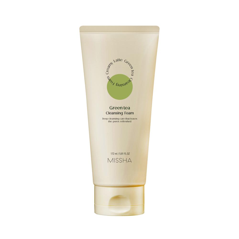 Missha Creamy Latte Cleansing Foam Green Tea - R 172ml