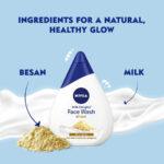 Nivea Milk Delights Face Wash Besan - Image 4