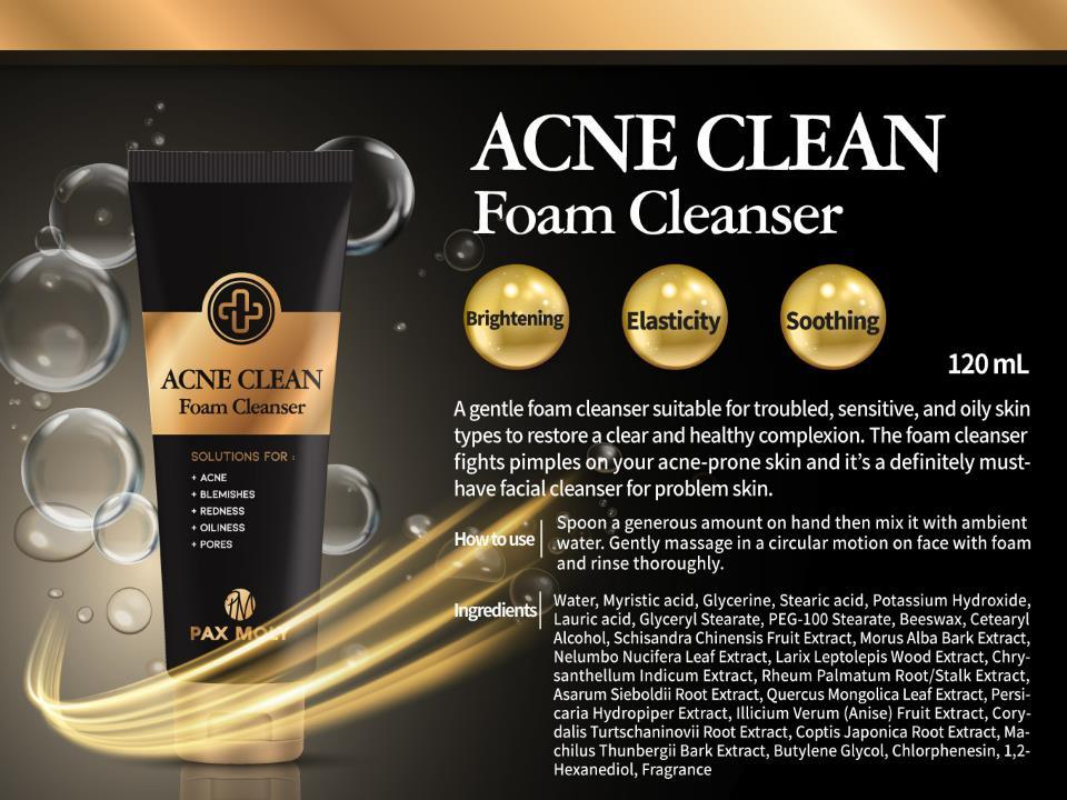 Paxmoly-Acne-Clean-Foam-Cleanser7_sku18796 Pax Moly Acne Clean Foam Cleanser-120ml - Image 6