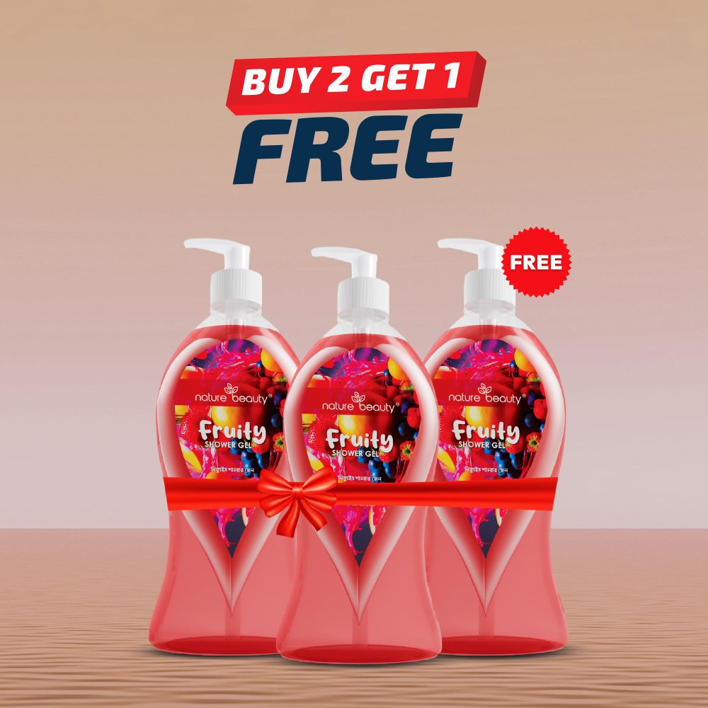 Nature Beauty Shower Gel (Buy 2 Get 1 Free) 500ml - Image 3