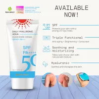 Sed414966800c47f88e9f2f73764d62cai.jpg_200x200q80.jpg_ Pax Moly Daily Hyaluronic Aqua Sunscreen Cream SPF50+ PA++++ - 50 ml - Image 3
