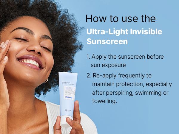 Cosrx Ultra Light Invisible Sunscreen SPF50 PA++++ 50ml