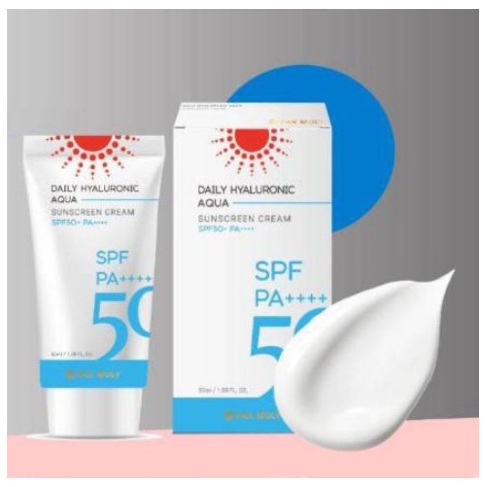 dbbf83b7a4b72a947582e5527c09df002941603d Pax Moly Daily Hyaluronic Aqua Sunscreen Cream SPF50+ PA++++ - 50 ml - Image 2