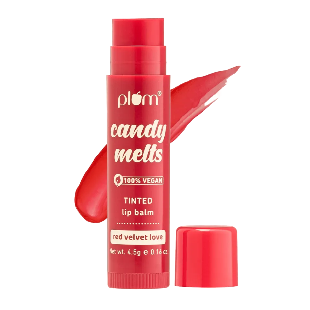 Plum Candy Melts Red Velvet Love Tinted Lip Balm 4.5 gm