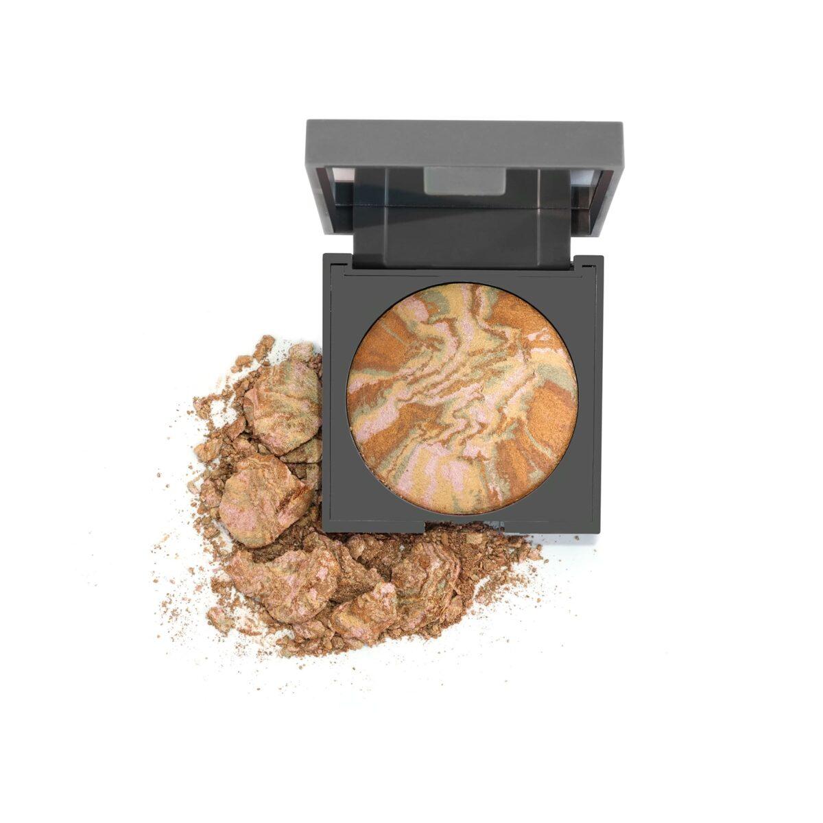 Alix Avien Baked Blush - 101 Marble Peach - 11gm - Image 2