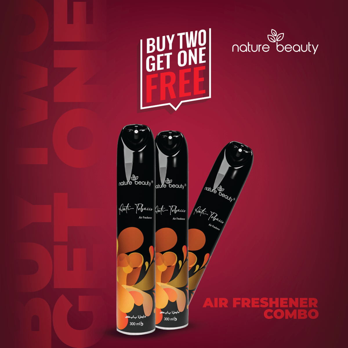 Nature Beauty Air Freshner Anti Tobacco