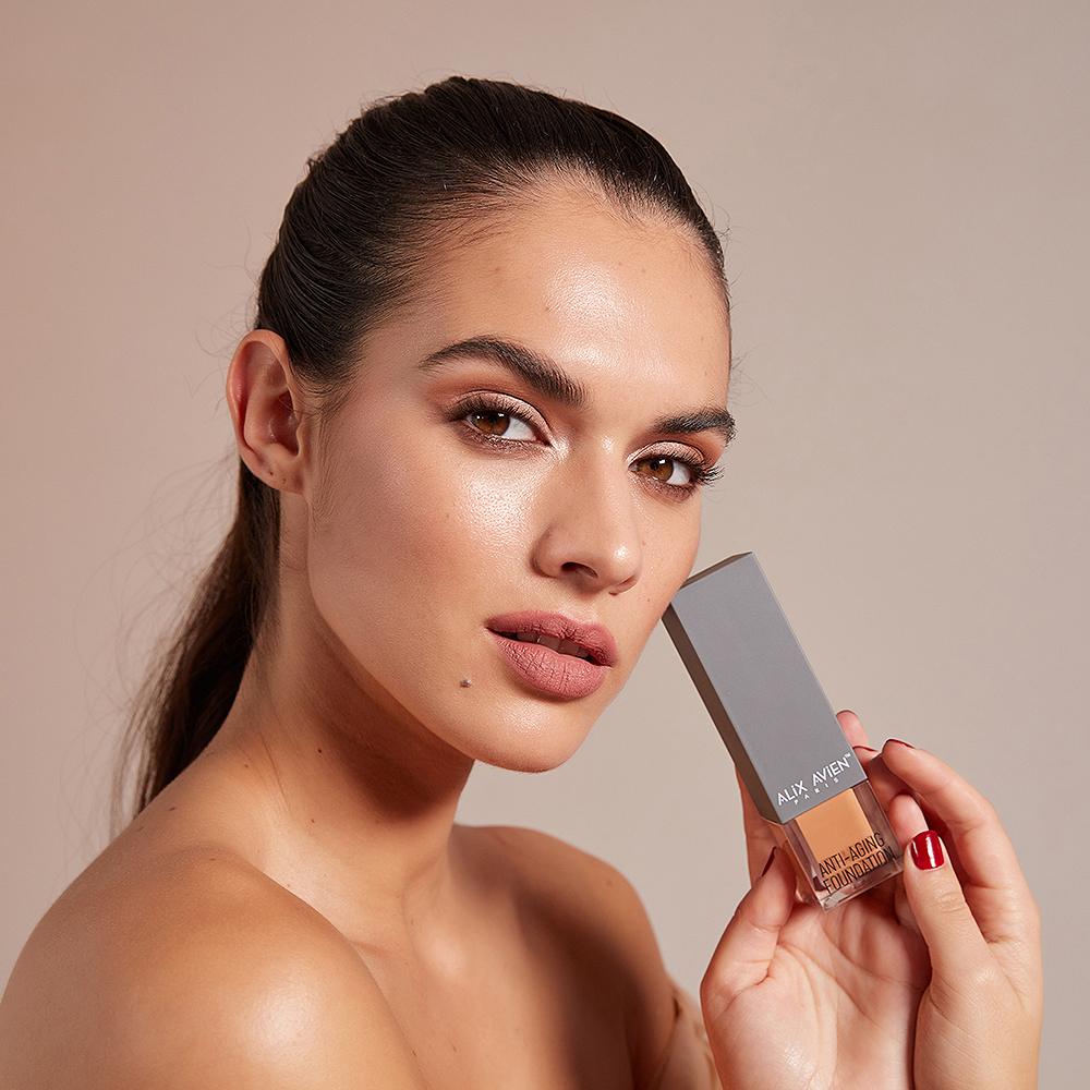 ALIX AVIEN ANTI-AGING FOUNDATION AF503 SOFT PEACH