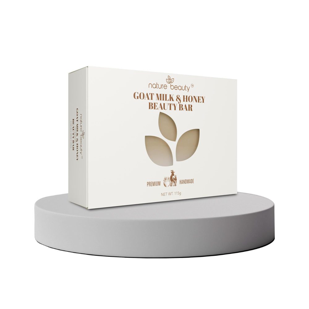 Nature Beauty -Goat Milk & Honey Beauty Bar-Handmade