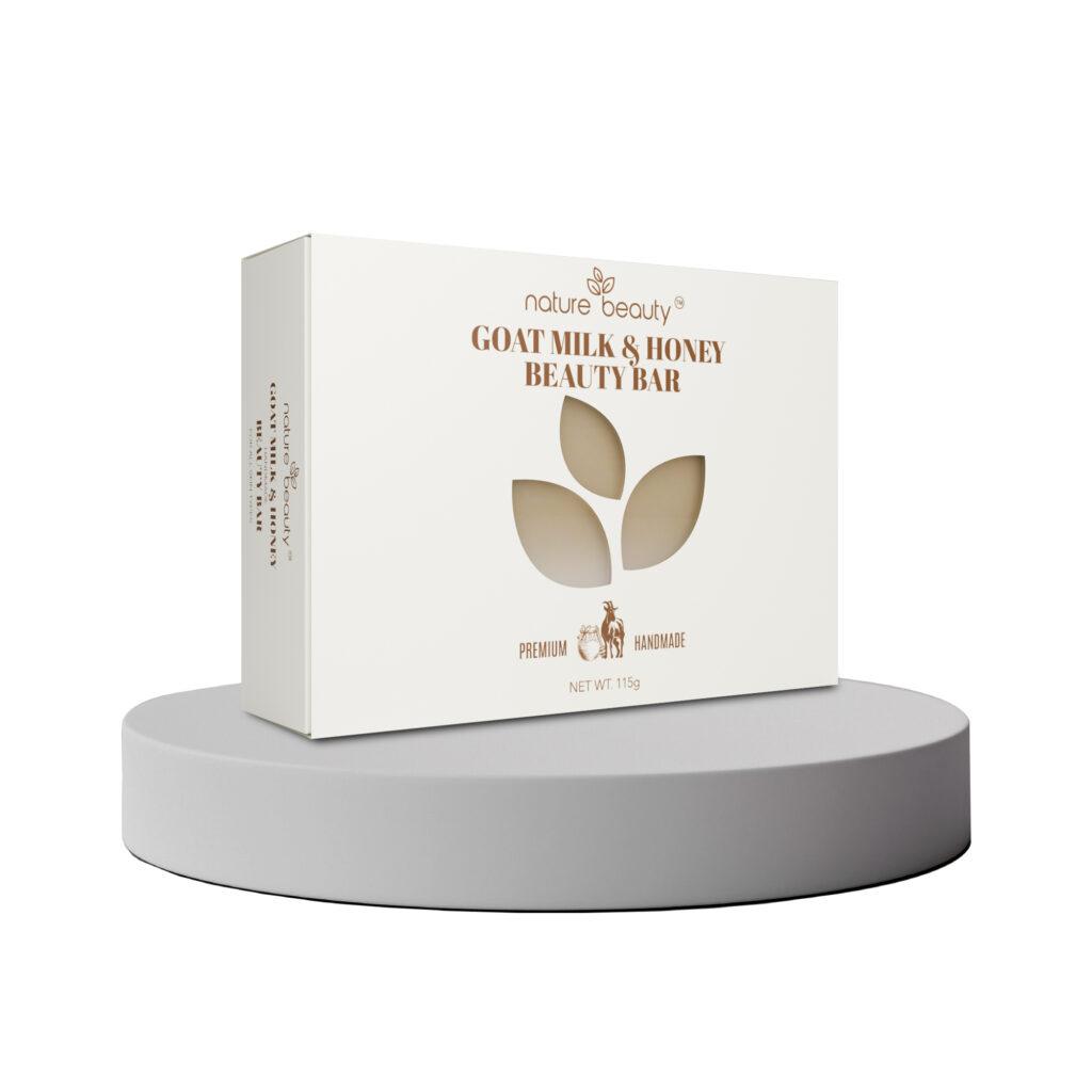 Nature Beauty -Goat Milk & Honey Beauty Bar-Handmade