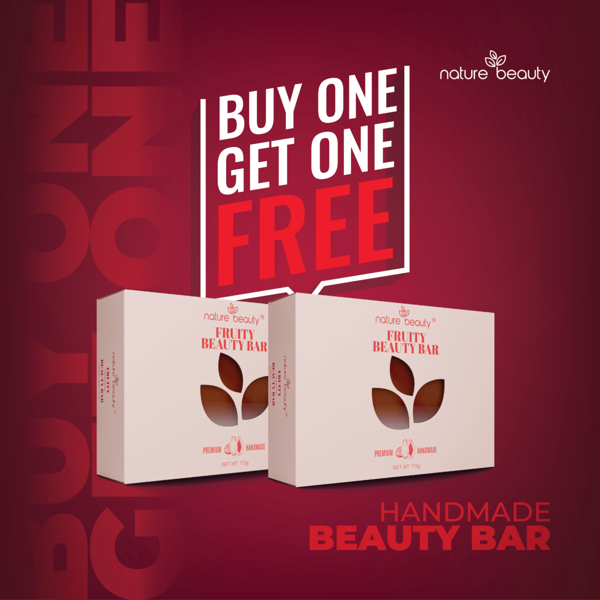 Nature Beauty -Fruity Beauty Bar-Handmade