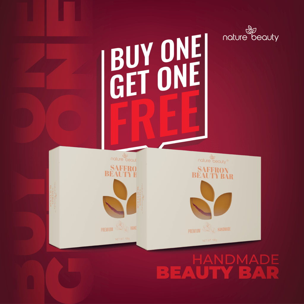 Nature Beauty -Saffron Beauty Bar-Handmade