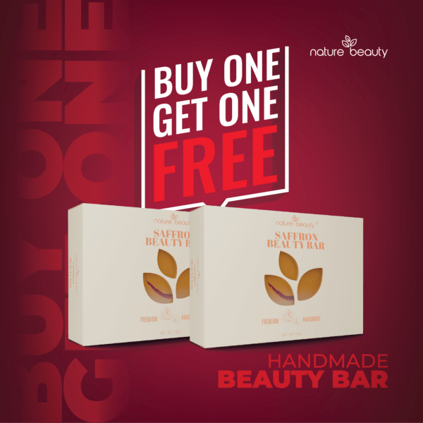 Nature Beauty -Saffron Beauty Bar-Handmade