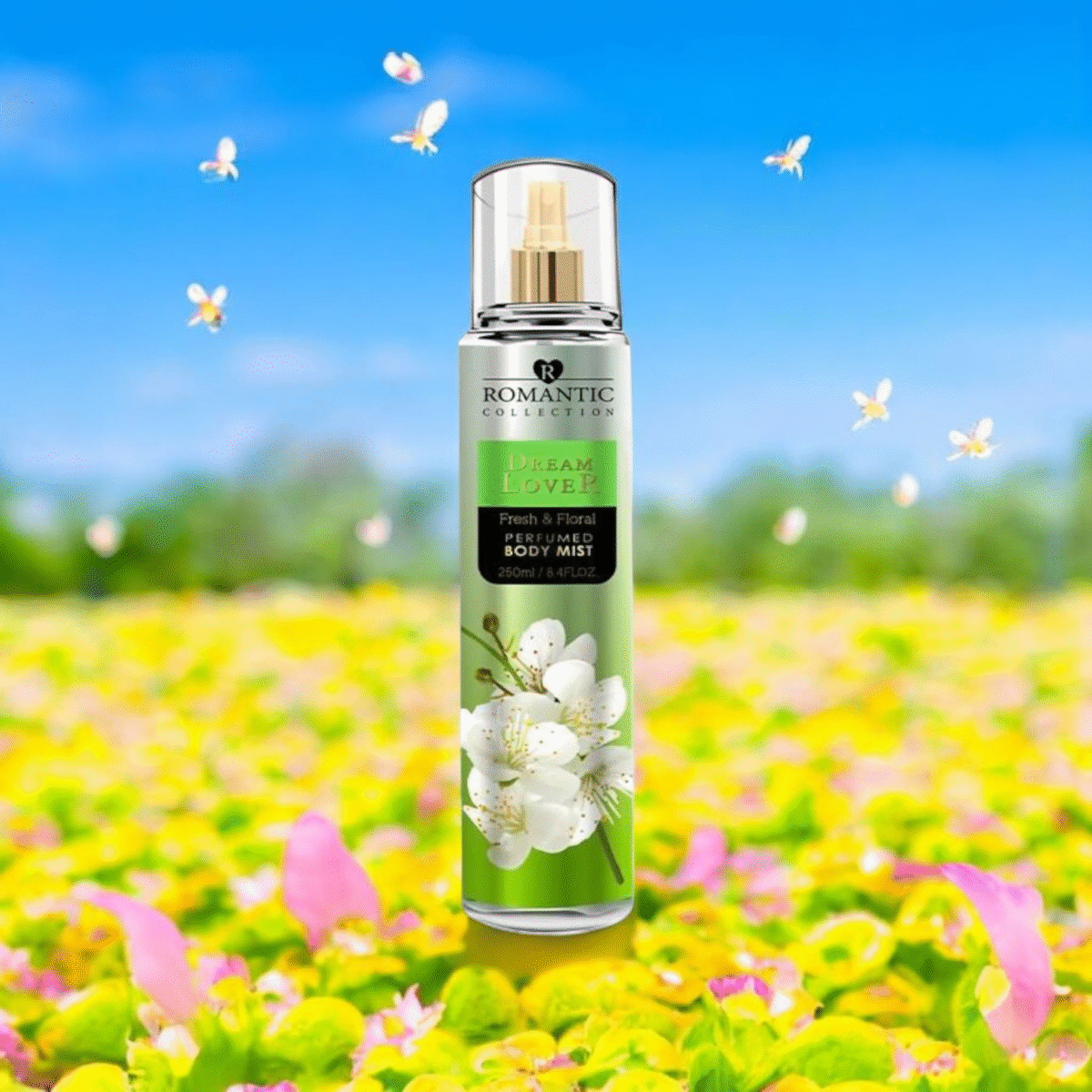 Romantic Collection Dream Lover Perfumed Body Mist 250ml - Image 2
