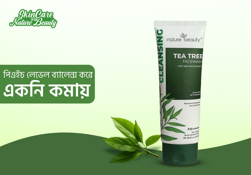 Nature Beauty Tea Tree Facewash 100ml