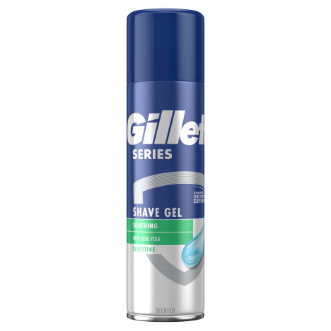 Gillette Series Aloe Vera Soothing Sensitive Shave Gel 200ml
