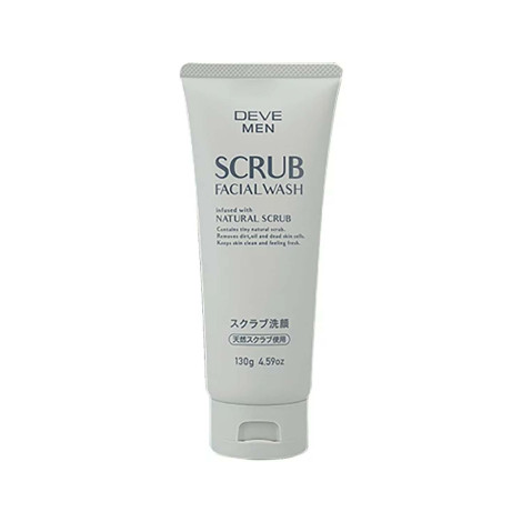 Deve Men Scrub Facial Cleanser 130g