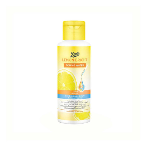 Boots Lemon Bright Toning Water 100ml