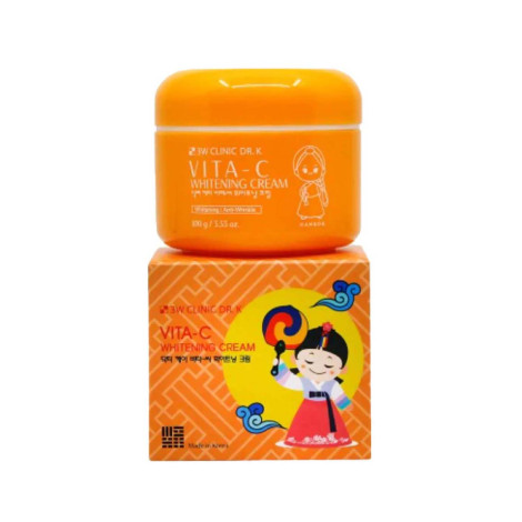 3W Clinic DR.K Vita-C Whitening Cream 100g