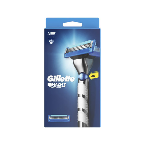 Gillette Mach3 Turbo 3D Razor Set