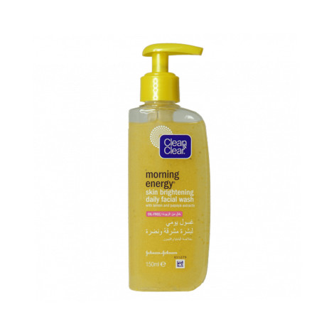 Clean & Clear Morning Energy Skin Brightening Daily Facial Wash 150ml