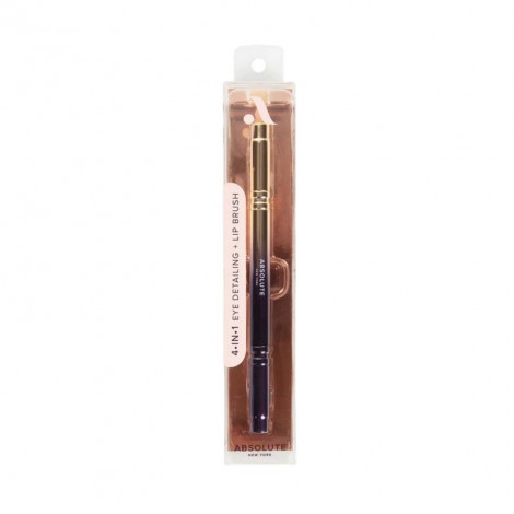 Absolute New York 4-in-1 Eye Detailing Plus Lip Brush - ABMB27