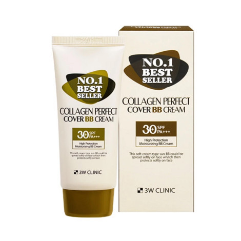 3W Clinic Collagen Perfect Cover BB Cream SPF 30+ PA+++ 50ml