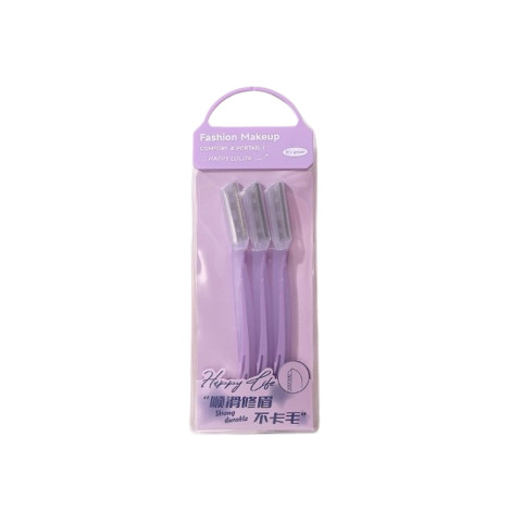 Lmltop Fashion Makeup Comfort & Portable Brow Razor 3pcs