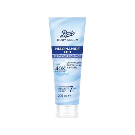Boots Niacinamide Q10 Firming Radiance Body Serum 200 ml