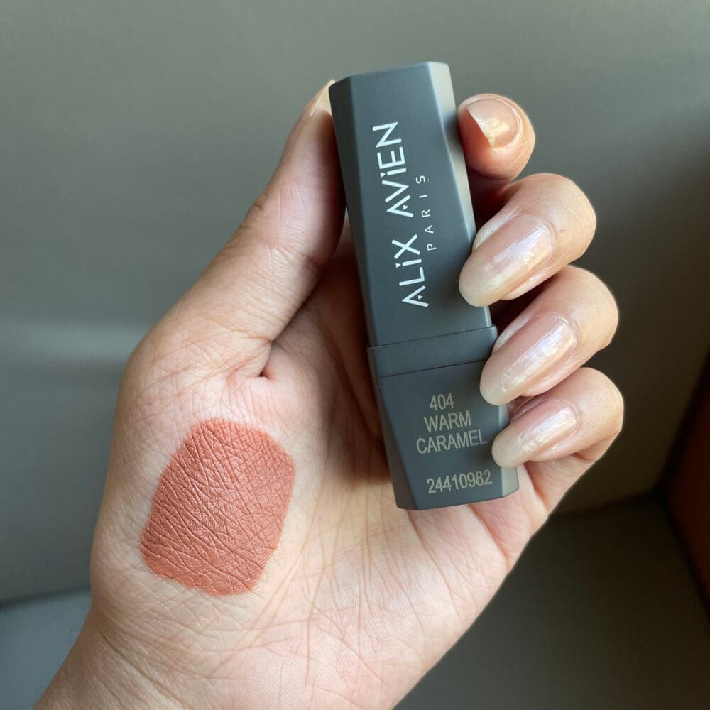 Alix Avien Matte Lipstick - 404 Warm Caramel -4.5gm
